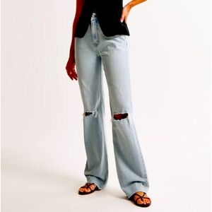 Abercrombie 90s relaxed fit high rise jeans